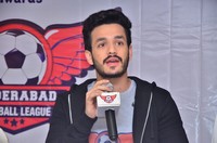 Akhil At Hyderabad Football League